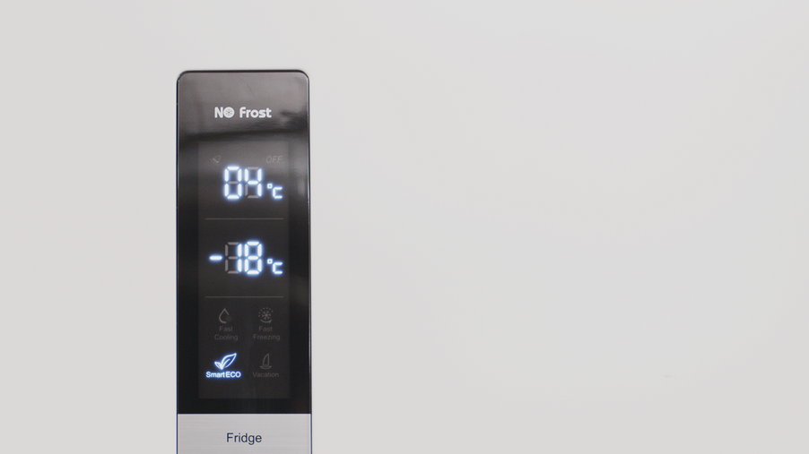 Combină frigorifică Cecotec EVVO F55DX, 186 cm, Total No Frost, clasa D, Dark Inox