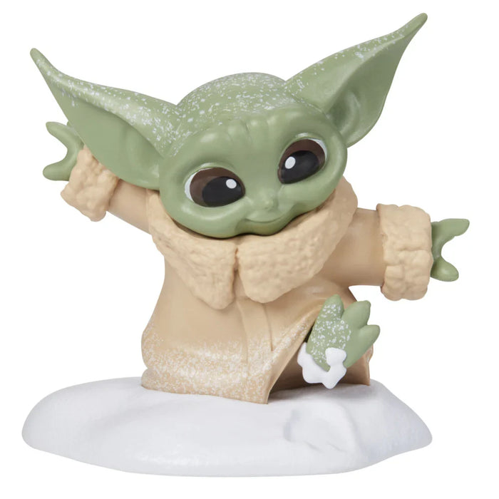 Figurină Hasbro Star Wars The Bounty Collection, Grogu în zăpadă, 6-7 cm, 4+ ani
