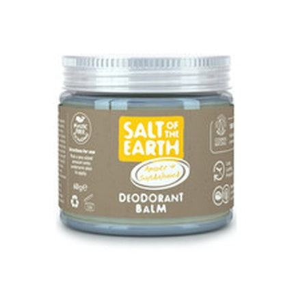 Deodorant Balsam, Salt Of The Earth, Amber și Lemn de Santal, 60g