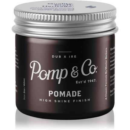 Pomp & Co Hair Pomade, Cremă de styling cu luciu înalt