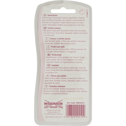 Forfecuță Unghii Wilkinson Sword, Argintiu
