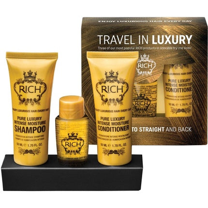 Set Îngrijire Păr Rich Travel - Galben