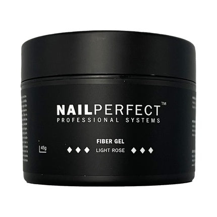 Gel de unghii Nail Perfect Fiber Gel Light Rose, 45g