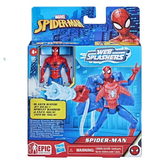 Figurină Hasbro Spider-Man Web Splashers, Spider-Man, 4+ ani