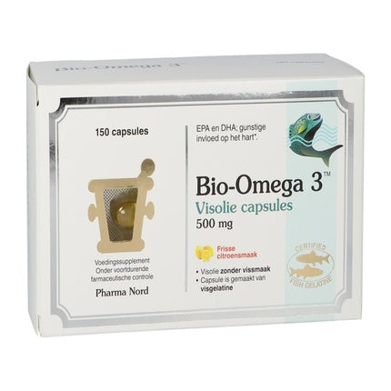 Capsule Omega-3, Pharma Nord Bio-Omega 3, 500 mg, 150 buc