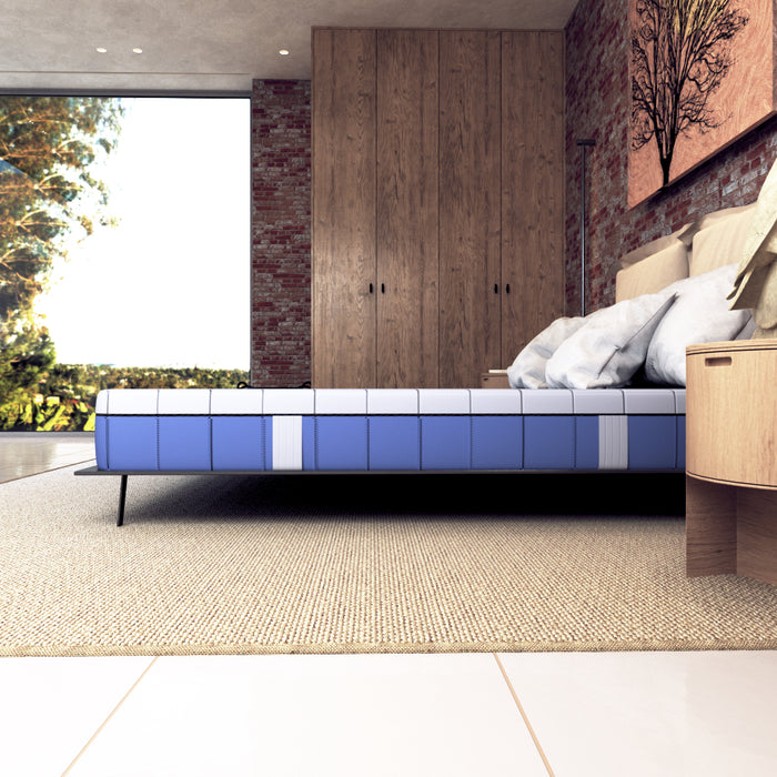Saltea Cecotec Flow E-Hybrid 80X190, 80 × 190 cm, înălțime 28 cm, arcuri împachetate individual