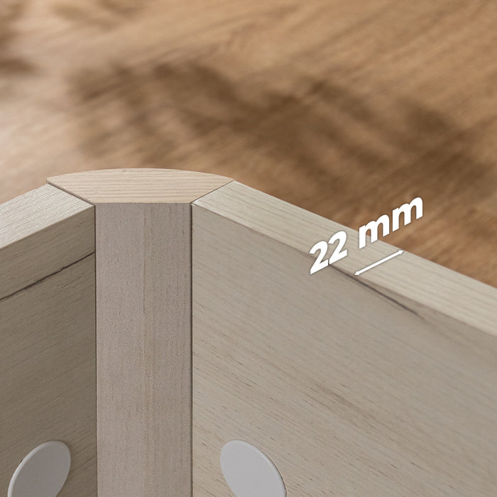Bază de pat cu ladă rabatabilă Cecotec Flow Canapé SpacePlus Artico 105x200, 105 × 200 cm, înălțime 27,5 cm, Artico