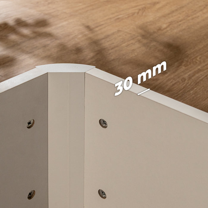 Bază de pat cu ladă rabatabilă Cecotec Flow Canapé SpacePlus Blanco Premium 80x190, 80 × 190 cm, înălțime 27,5 cm, albă