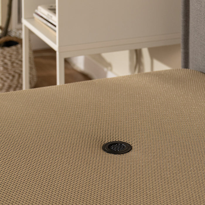 Pat cu ladă rabatabilă Cecotec Flow SpacePlus Premium, 90 × 190 cm, înălțime 27,5 cm, alb
