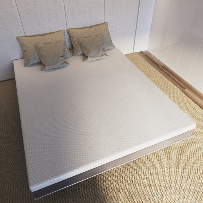 Saltea Cecotec Flow Hybrid 150X190, 150 × 190 cm, înălțime 25 cm, arcuri împachetate