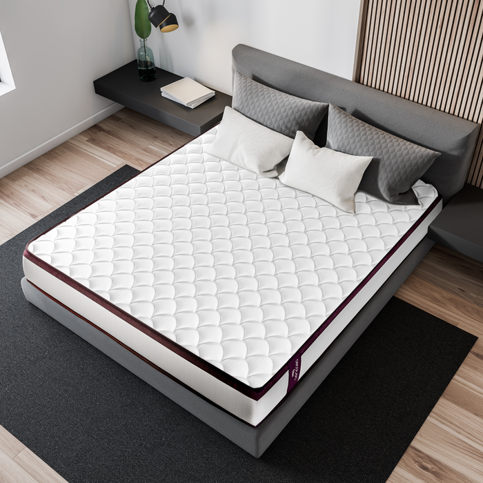 Saltea Cecotec Flow PureVital 3900, 160 × 190 cm, înălțime 25 cm, fermitate ridicată, strat viscoelastic