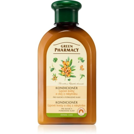 Condiționar Green Pharmacy Herbal Care pentru păr uscat și deteriorat, 300ml