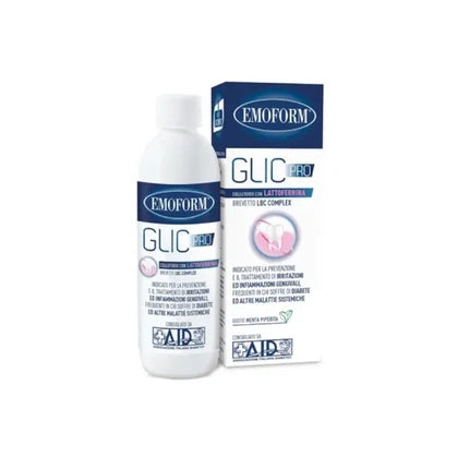 Apa de gură Polifarma Benessere Emoform Glic Pro, 300 ml