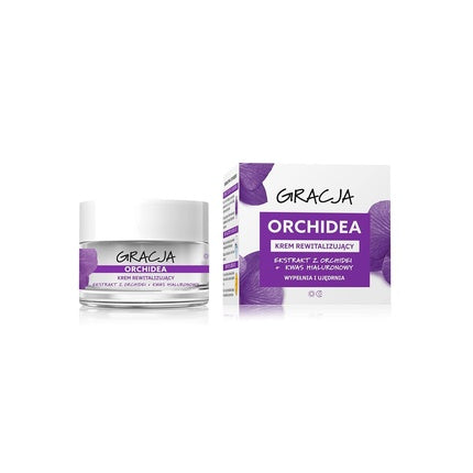 Cremă de Față Gracja cu Orchidee Revitalizantă, 95g