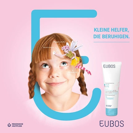 Loțiune de corp Eubos Haut Ruhe pentru pielea sensibilă și uscată a copiilor, 125ml