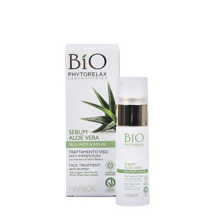 Ser facial Bio Phytorelax Sebum Aloe Vera Anti-Acnee, 30ml