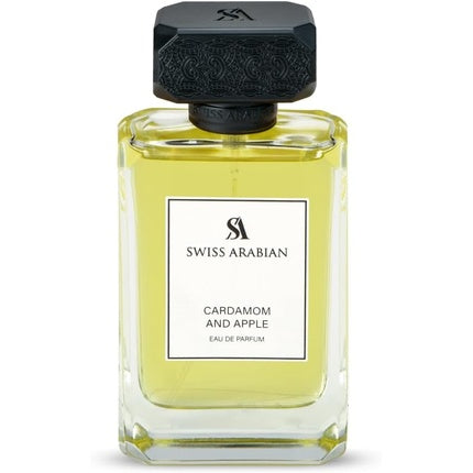 Parfum Swiss Arabian Cardamom and Apple pentru bărbați, 34 oz EDP Spray