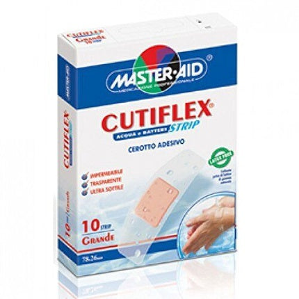 Master-Aid Cutiflex Waterproof Strip, Bandaje rezistente la apă, Mărime medie