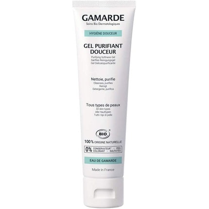 Gel Purifiant Douceur, Gamarde, 100g, Bio, Origine Naturală