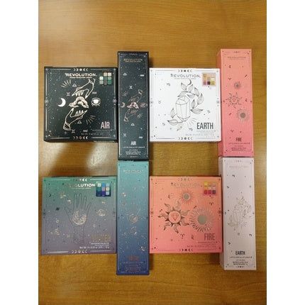 Set Machiaj Revolution Beauty, Shadow/Lip Gloss, Fantasy (Air/Earth/Fire/Water)
