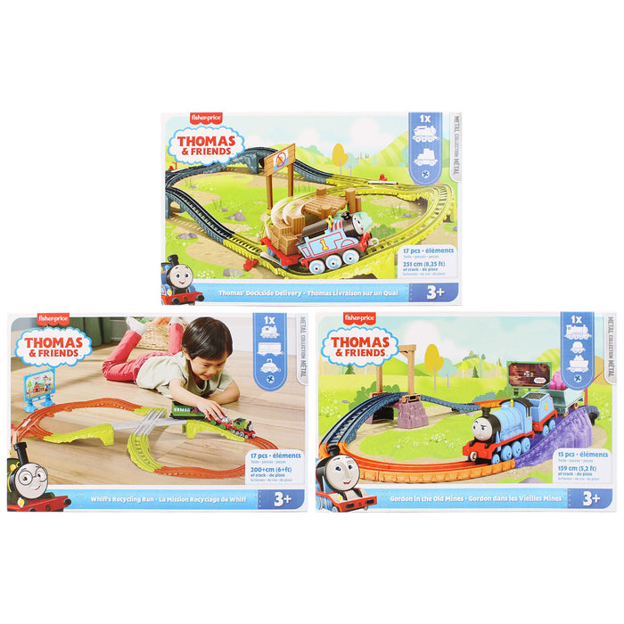 Set de trenuleț Mattel Thomas & Friends, diverse modele, 3+ ani