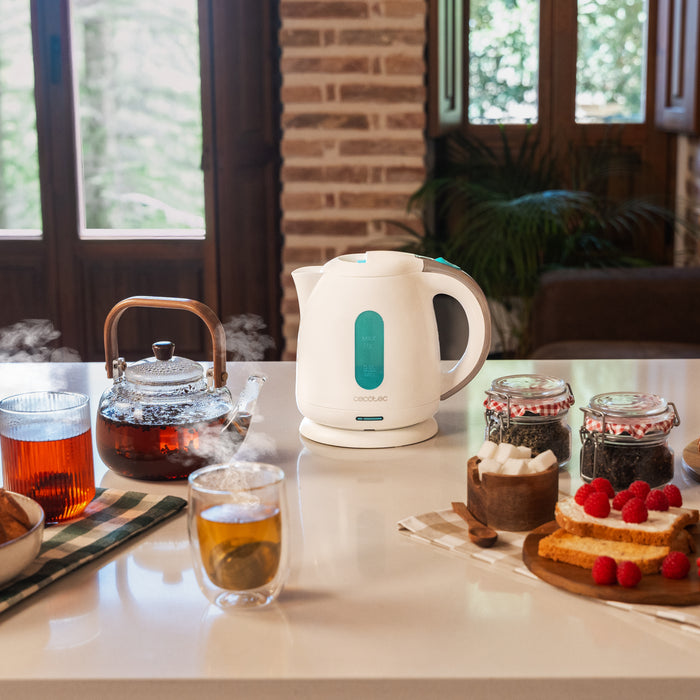Fierbător electric Cecotec Thermosense 140 White, 1 l, 2200 W, alb