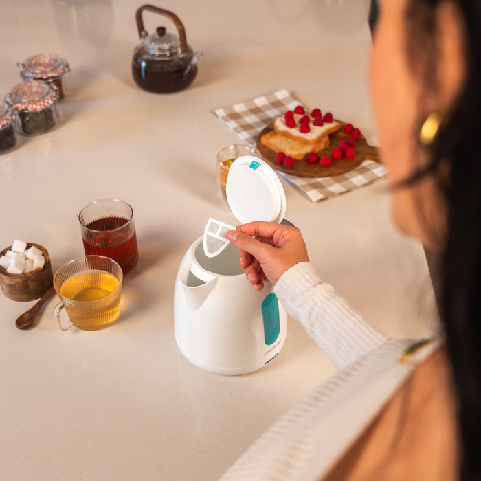 Fierbător electric Cecotec Thermosense 140 White, 1 l, 2200 W, alb