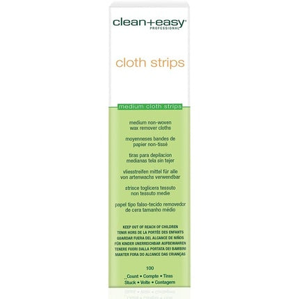Clean + Easy Wax Remover Cloths Medium