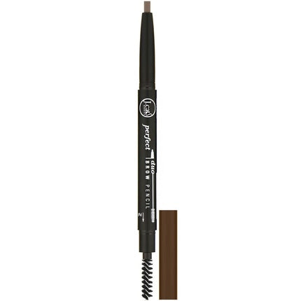Creion sprâncene J.Cat Beauty Perfect Duo Brow Pencil Light Brown