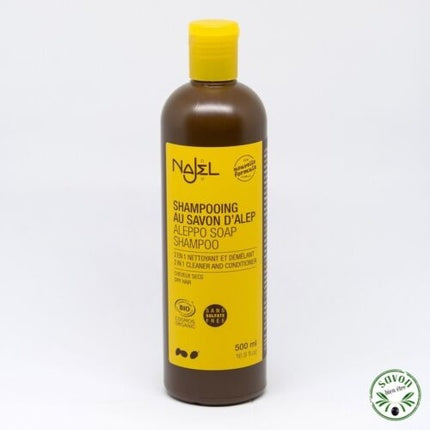 Șampon Najel cu Săpun de Alep pentru Păr Uscaț