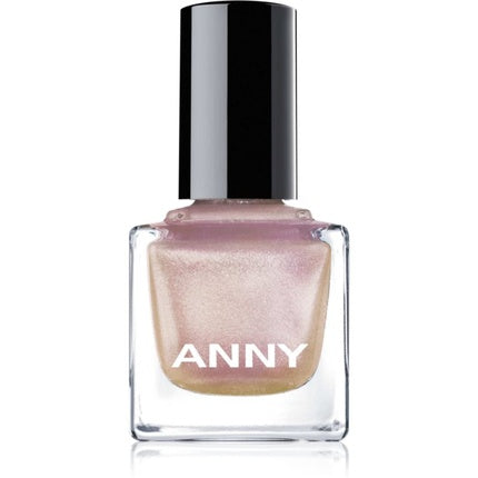 Lac de unghii Anny 15230 Final Touch, roz pal cu sclipici, 15 ml