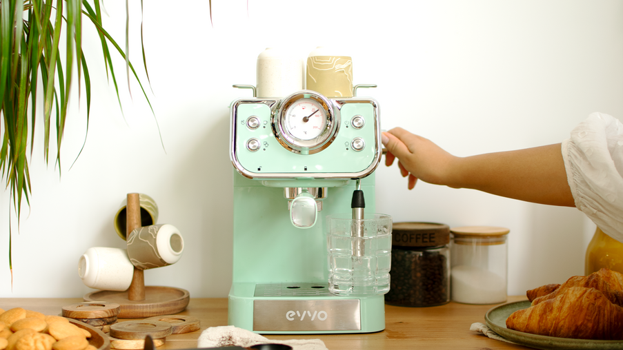 Cafetieră espresso Cecotec EVVO Intensa 20S, 20 bar, 1350 W, rezervor 1,2 l