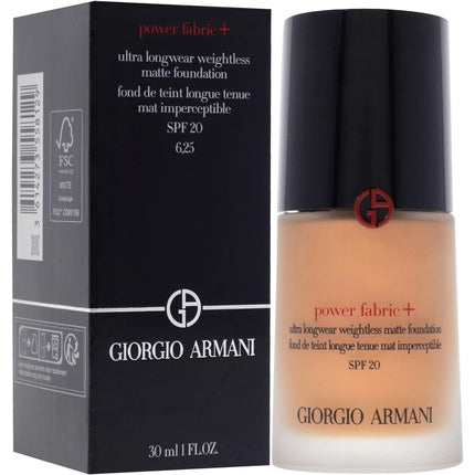 Fond de ten Giorgio Armani Power Fabric Plus SPF 20, 30 ml