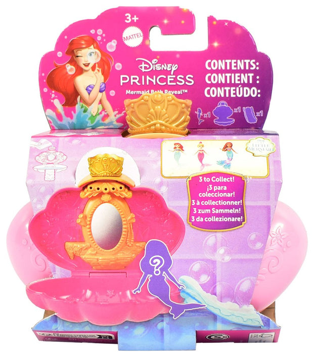 Păpușă surpriză Unknown Disney Princess Mermaid Reveal, model surpriză, 3+ ani