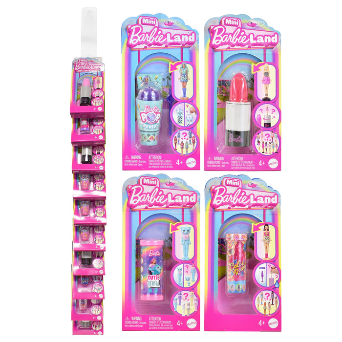 Păpușă mini Mattel Barbie Mini BarbieLand, diverse modele, 4+ ani