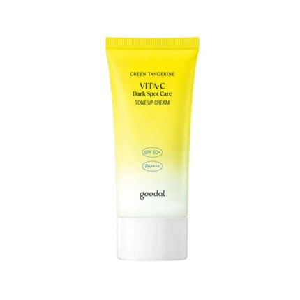 Cremă facială cu protecție solară Goodal Green Tangerine Vita C Tone Up SPF 50+, 50ml