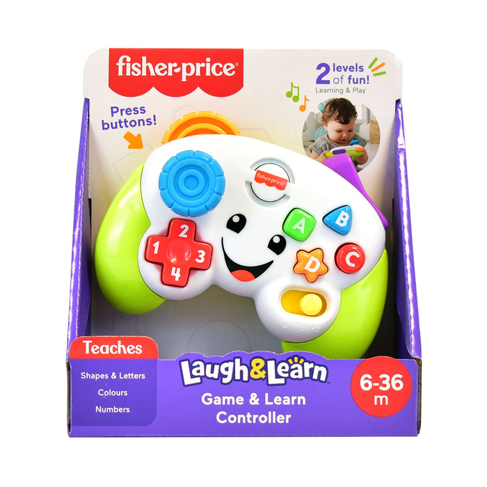 Controller educativ Mattel Fisher Price Laugh & Learn Game & Learn, 6–36 luni