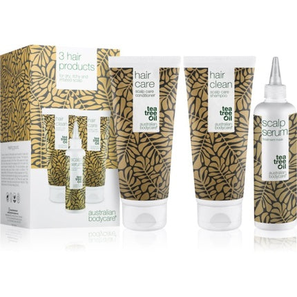 Set 3 produse pentru scalp uscat și mâncărime, Australian Bodycare