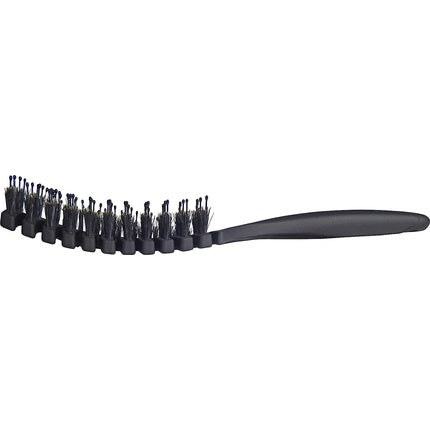 Perie de păr detangling Hercules Sägemann 9145 Flexy Shape, negru, material natural și sintetic, manșon ergonomic