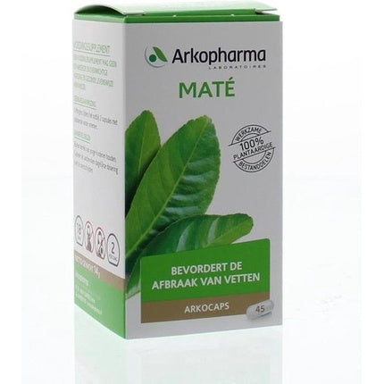 Supliment Nutritiv Arkocaps Mate, 45 Capsule