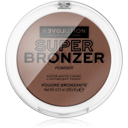 Pudră Bronzer Revolution Relove Super Bronzer Oasis 6 G, finisaj mat