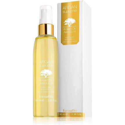 Ser pentru păr, Farmavita, Argan Sublime Absolute Multi-Use Silkifying Oil, 100ml