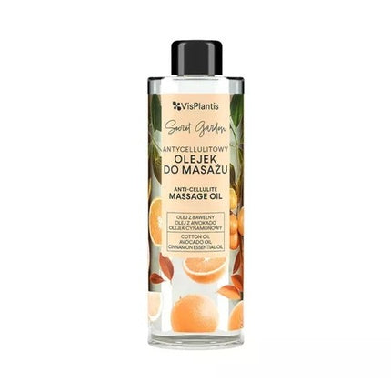 Ulei de Masaj Anti-Cellulite, Vis Plantis Secret Garden, 200ml
