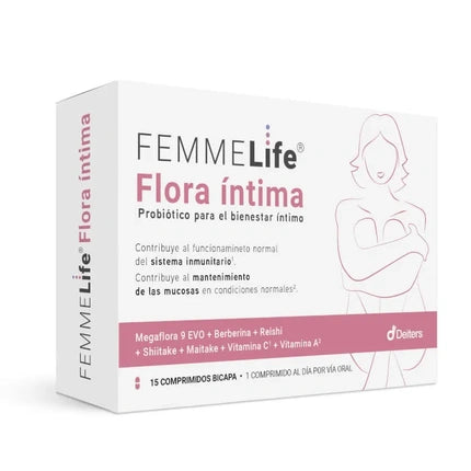 Supliment intim FemmeLife Flora, 15 tablete