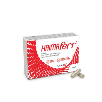 Supliment alimentar Haimaferr Nalkein, 30 capsule
