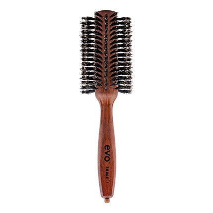 Perie Radială Evo Bruce 28mm - Perie de Styling cu Fibre Naturale pentru Femei și Bărbați