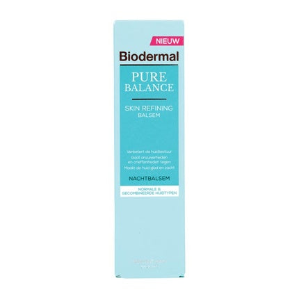 Crema de noapte Biodermal Pure Balance Skin Refining, 100g