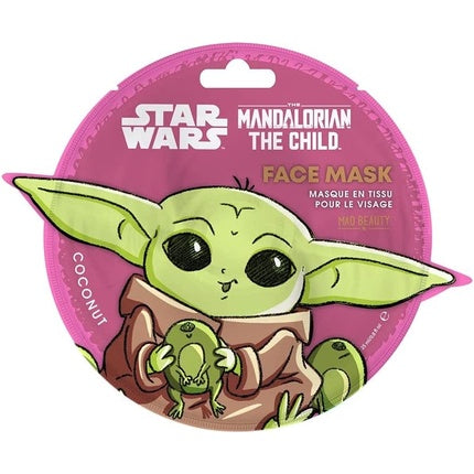 Mad Beauty The Mandalorian Facial Mask, Star Wars, Coconut, Verde