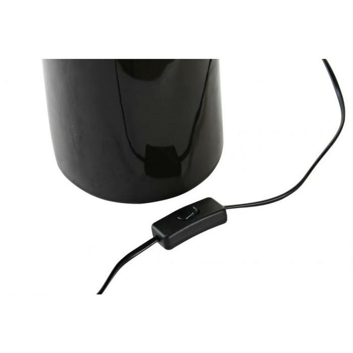 Lampă de masă DKD Home Decor Negru Multicolor Argintiu Metal Gresie 50 W 220 V 32 x 32 x 52 cm