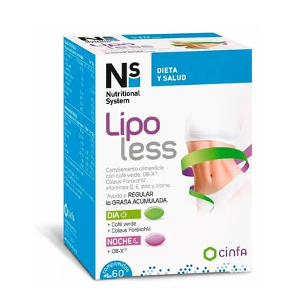 Complement alimentar, NS Nutrition System, Lipoless, 60 tablete